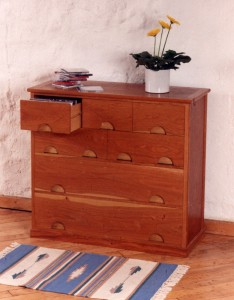 Image of CD cabinet in Cherry